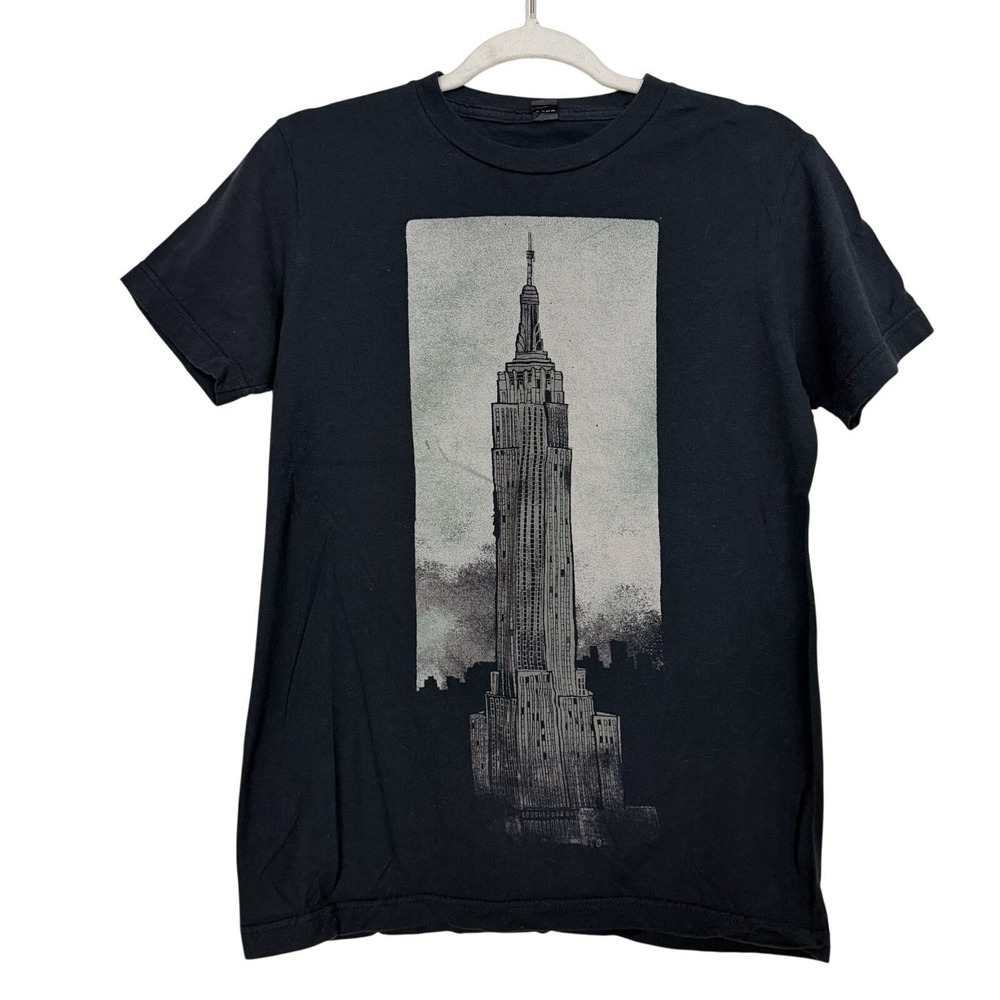 Tultex Ryan Adams 2014 Carnegie Hall Shirt T-shirt Sz S Black Music Band Tee